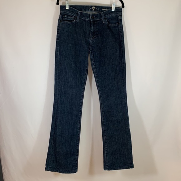 7 For All Mankind Bootcut Denim Jeans - Picture 1 of 7
